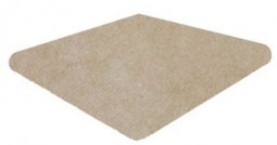 Ступень угловая Gres De Aragon Capri Esquina Redonda Capri Beige 33x33 матовая