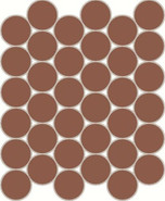 Мозаика Этернум Гласс Корал Лаунж керамогранит 26.2х30.2 см матовая, бордовый 620110000192