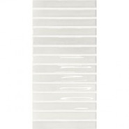 Настенная плитка Flash Bars Cool White 12.5x25 DNA Tiles глянцевая керамическая 133469