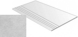 Ступень фронтальная Peldano Delta-R Gris Antideslizante 59.3x59,3 керамогранит антискользящая (grip), матовая