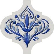 Декор VT/A318/65000 Арабески Майолика 3, 6.5x6.5 Kerama Marazzi глянцевый керамический