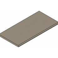 Керамогранит Fossil Desert Bordo 30x120 Round Italon x2 матовый, структурированный бортик закругленный 620090001430