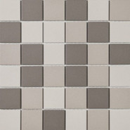 Мозаика KKV48-MIX2 керамика 30.6x30.6 см матовая чип 48x48 мм, серый