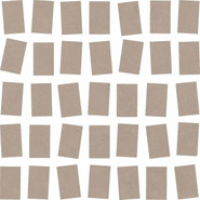 Мозаика 41ZERO42 Mosaic Boogie Taupe 30x30 керамогранит матовая, бежевый 4101234