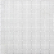 Мозаика JP-405 стекло 30х30 см глянцевая чип 25х25 мм, белый