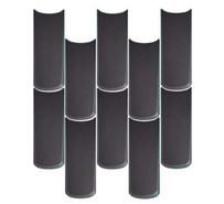 Настенная плитка Tear Black Matt (118220) 10х25  Wow матовая керамическая