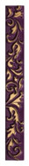 Бордюр Listello Ricciolo Viola керамический