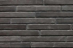 Настенная плитка Рядовой элемент Кирпич Ригельный 29.26.Р, шов 10, Графитовый 5.2х43.7 Феодал матовая 00000040047