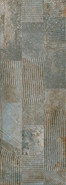 Настенная плитка Rue de Paris Concept Cobre 25х70 Keraben рельефная (структурированная), сатинированная керамическая 00000038255