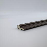 Стеновая панель финишная В Line Borneo brown Bonaparte под дерево матовая, рифленая 2800х9.8х7.8 мм