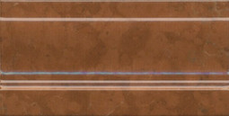 Плинтус FMD026 Стемма Коричневый 10х20 Kerama Marazzi глянцевый керамический