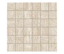 Мозаика Supergres Astrum Sand Vein Cut Mosaico 30x30 керамогранит матовая чип 48х48 мм, бежевый SNDM