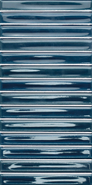 Настенная плитка Colour Notes Bars Indigo 12.5х25 Wow глянцевая керамическая 133162
