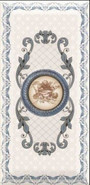 Декор Imperial Azul 2 10х20 глянцевый керамический