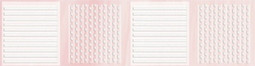 Бордюр Агата В розовая Axima 6.5x35 глянцевая керамический СК000030358