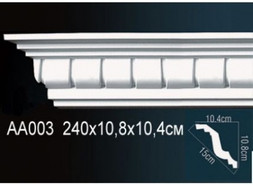 Перфект Карниз потолочный с рисунком AA003