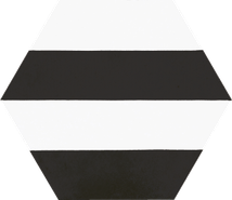 Керамогранит Hex. Porto Capri Black Codicer 22x25 матовый универсальный 58362