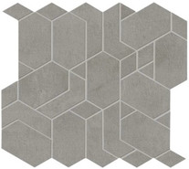 Мозаика Boost Grey Mosaico Shapes AN65 31x33.5 керамогранитная м2