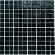 Мозаика P-522 керамика 30х30 см глянцевая чип 23х23 мм, черный