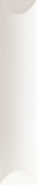Настенная плитка Up Cuscino White Glossy 5x25 La Fabbrica глянцевая керамическая 192111