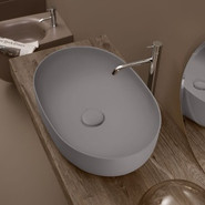 Раковина Kerasan Nolita 534389*0 60х40 Ferro Matt