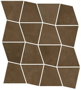 Мозаика Lifestyle Terra Mosaico Deco 20.5x22.7 керамогранит матовая, коричневый 620110000177