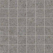 Мозаика Boost Stone Smoke Mosaico Matt 30x30 керамогранит матовая, серый A7DK