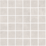 Мозаика Supergres Rayclay Greige Mosaico 30x30 Ass керамогранит антискользящая, матовая, серый RGMS