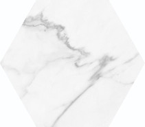 Настенная плитка Lincoln M White Hexagon 19.8х22.8 Pamesa глянцевая керамическая 015.292.0108.10092