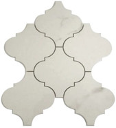 Мозаика Mk.TrexArabescoWLP_6.5 mm 32.1х37.3 керамогранит лаппатированная, серый
