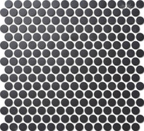 Мозаика NSmosaic PA-575 керамика матовая антислип 29.4х31.5 см чип 5х19 мм, черный