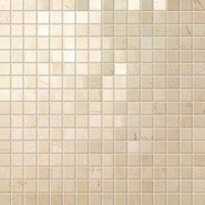 Мозаика Marvel Beige Mosaico Lappato керамогранит 30х30 см Atlas Concorde Italy лаппатированная, бежевый ASME