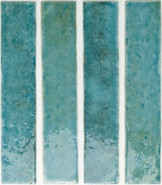 Настенная плитка Potters Azur (133177) 5х25 Wow глянцевая керамическая