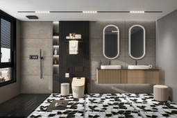 Керамогранит Rock Sterlina Henna 60x120 Ocean ceramic матовый, рельефный (рустикальный) универсальная плитка OC0000174