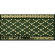 Бордюр Cenefa Delis Verde Botella Gold 20x10 глянцевая