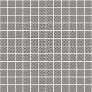 Мозаика 20108 Кастелло Орнамент Серый керамика 29.8х29.8 см Kerama Marazzi матовая чип 23х23 мм