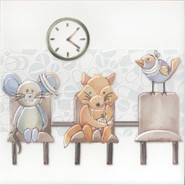 Декор VT/A506/5009 Айболит 6 20x20 Kerama Marazzi матовый керамический