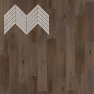 Паркетная доска Lab Arte Chevron Дуб Селект Кайт лак французская елка 600/510х90х14/3/45°