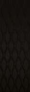 Настенная плитка Chain Black 40х120 Sanchis Home матовая, рельефная (структурированная) керамическая 78800861