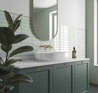 Настенная плитка Costa Nova Baby Blue Matt 5x20 Equipe матовая керамическая 28462