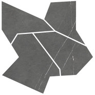 Декор Allure Deco Mosaic Anthracite Soft 60х60 Living Ceramics керамогранит матовый LV11121