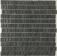 Мозаика PIX 317 King Black, мрамор 30.7х31 см Pixmosaic матовая чип произвольный, черный
