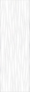Настенная плитка Satin White Coastal 30х90 Gravita матовая, рельефная (структурированная) керамическая 78801852