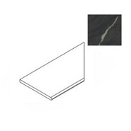 Керамогранит Forte Dei Marmi Rock Venaria Black Round Ang. Dx 120 30x120 Atlas Concorde матовый бортик закругленный правый 620090001282