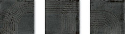 Декор Wabi Graphite 12.5x12.5 Wow Enso глянцевый керамический 122329