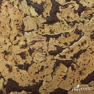 IberCork Лерида Маррон 600x300 Пробковые настенные покрытия в пластинах EasyCork клеевое соединение