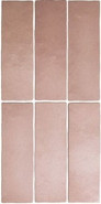 Настенная плитка Magma Coral Pink керамическая