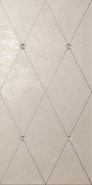 Декор Rhombus Fregio+Swarovsky Platino Beige 50x100 Petracer`s Ad maiora матовый керамический AM SW RHOMB 07-15