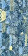 Декор Rockstone Azure Décor Nebula Series Bluezone 60х120 керамогранит полированный