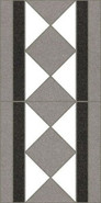 Бордюр Cenefa Basildon Blanco 15,8x31,6 керамический